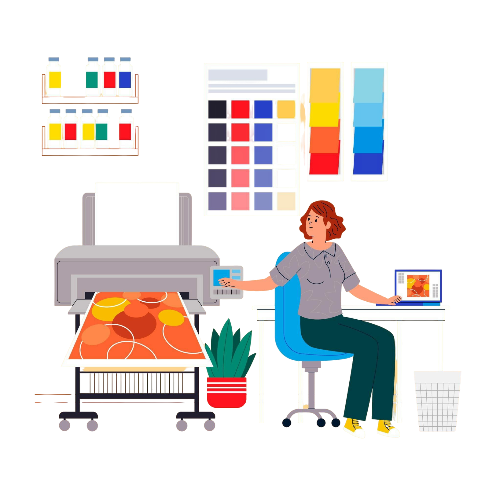 Print ready brand collateral design like business card and brochure